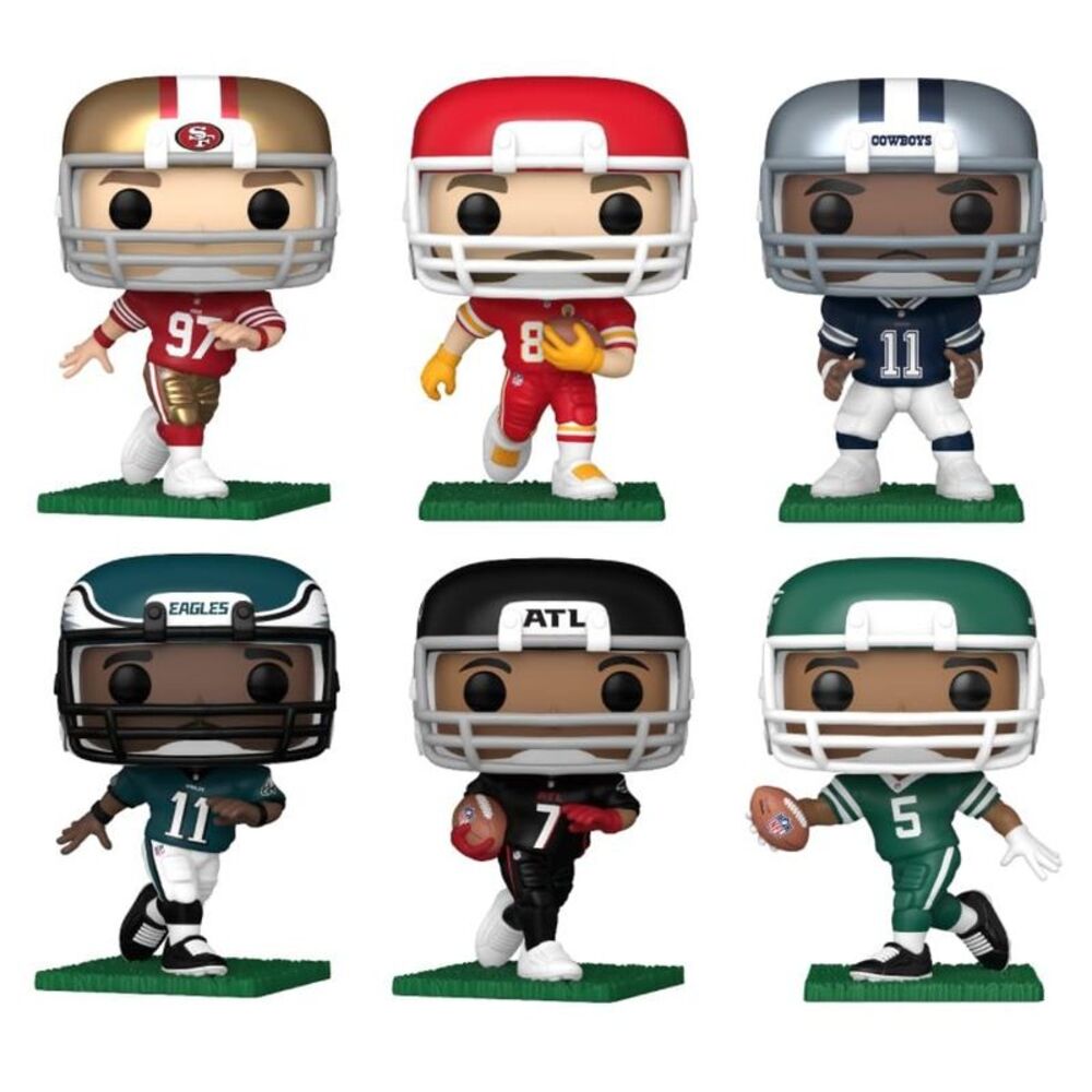 NFL Funko Pop! Series 13 Complete Set (6) - Picture 4 of 4